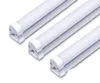 I lager T5 Integrerad LED-rörlampa 2FT 12W 3FT 4FT 22W Ledtubes Fluorescerande rör Lampor Varm natur Kylvit AC85-265V vägglampor