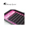 Hurtownie 4 zestawy Fałszywe rzęsy Eyelashes Rozszerzenie Cały rozmiar B C D J Curl 8-14mm Długość 0,05-0.25mm Grubość