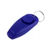 Dog Puppy Training Clicker Obedience Trainer Pet Click & Whistle Agility Keyring