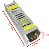 SANPU 100W DC12V / DC24V التبديل التيار الكهربائي AC إلى DC الصمام الإضاءة محول NL100-W1V12 رقيقة جدا الألومنيوم قذيفة سائق 8.3A MAX