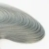 Ruban de trame de peau de cheveux humains vierges sans soudure de couleur argentée dans les extensions de cheveux Remy Extensions de cheveux Slik Straight Tape sur l'extension 100g par pièce