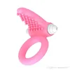 Clitoris Vibrator Herbruikbare Vibrerende Penis Ringen Orale Seksspeeltje Vertragingsnevel Blijvende Cockring Adult Sex Producten Voor Man7989026