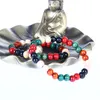 Fabrikspris Tibetansk Kvinnor Religion Smycken Gratis Frakt 50PC / Lot 8mm Sandelträ Buddhist Bön Mala Pärlor Armband