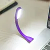 Lampe LED USB portable, flexible et pliable, mini lampe USB pour ordinateur portable, tablette, banque d'alimentation, gadgets USB avec ou sans emballage 1200 pièces