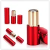 Tubes de baume à lèvres vides conteneur rouge à lèvres mode Tubes à lèvres Cool Tube de rouge à lèvres couleur rouge givré bricolage bonne qualité F20171654