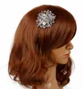 Moda Nupcial Do Casamento Tiaras Impressionante Rhinestone Fino Pente Acessórios Da Jóia Da Noiva Escova De Cabelo De Cristal Frete Grátis LY199