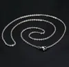 100 adetgrup Moda kadın Takı Toptan Toplu Gümüş Paslanmaz Çelik Kaynak Güçlü 1.5 MM / 2.4 MM Oval Rolo Bağlantı Kolye Zincir Tiny