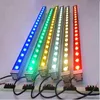 LED duvar yıkayıcı manzara Projektörler yüksek güç 18 W 24 W 36 W boyama ışık çubuğu ışık AC85-265V RGB birçok renk ile DHL ücretsiz kargo