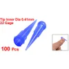 Wholenew Plastic Dispensing Aigned Tip 22 GAUGE 041mm Opening Taille Blue4406898