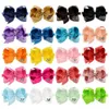 wholesale ribbon Baby Girls Big Bow Headbands 6 Inch Grosgrain Ribbon Boutique Bows Flowers Headband Infant Toddler Elastic Hairbands Hair Accessories