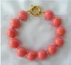 Fashion 10mm Genuine Akoya White shell Pearl Bracelet 7.5"