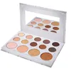 Hot Carli Bybel 14 couleurs fard à paupières surligneur Palette ombre pigmentée poudre lumineuse yeux mettant en évidence beauté maquillage livraison gratuite