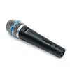 Frete grátis beta57a wired Super Cardioid Karaoke Microfone Dinâmico Mic para Beta 57a Mister o Cantor de palco Sing Sing Handheld Mike Microfone6893134