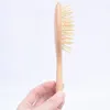 De haute qualité massage peigne en bois bambou brosse à cheveux brosse brosses soin des cheveux et beauté SPA masseur gros