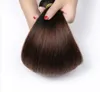 Peruwiański proste włosy ludzkie Remy Włosy Uwagi Ombre 3 tony 1B / 4/27 Kolor Double Wefts 100g / PC mogą być farbowane wybielone