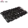 Tressen Ishow Großhandel 8A Water Wave Virgin Hair Bundles Weft 3 Stück 100% unverarbeitete brasilianische peruanische indische malaysische Extensions für Wo