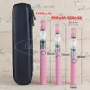 Ego Ego T Tanque Pyrex Vidro De Vidro Vaporizador Atomizador Vape Pen Mini Zipper Kit Para 650 900 1100 MAH Baterias