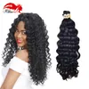 Human Hair For Micro Braids Deep Curly Wave Hair Bulk Braiding Unprocessed Human Braiding Hair Bulk No Weft