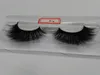 Yumuşak 10 Pairs premium 100% gerçek sibirya şerit kirpik 3D Ipek lashes miami lashes