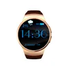 KW18 Smart Bluetooth Часы Полностью округлые Android / iOS Reloj Inteligente SIM-карта Символ сердечных сокращений Монитор часов Часы Микрофон Анти потерян