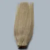 613 Blond hårväv Straight VIP Beauty Hair 100g Human Hair Crochet Weave Bundles 1pcs 613 Färg Blondin Bundlar