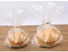 100 pcs 6 inch/17cm Chiffon Cake packaging DIY baking bags cake paper box for Bakery Candy food Packing Bag