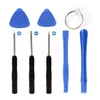 IPhone Reparing Tools 8 in 1 Reparatie PRY KIT Openingstools Pentalobe voor iPhone 7 Plus Torx Slotted Schroevendraaier voor Samsung Moblie Telefoon