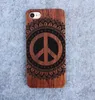 Custom Laser Gegraveerde Houten Telefoon Case Houten Cases voor iPhone 5S 6 6 S Plus 7 7Plus Samsung Galaxy S5 S6 S7 Etege