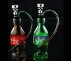 Coke Sprite Water Hood Glass Bongs Accessories Glass Smoking Pipes colorful mini multi-colors Hand Pipes Best Spoon glas