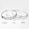 vente simple 5065mm taille différente bracelet de fil extensible pour perles bricolage bracelets réglables bracelet 100 pièces lot us4212493