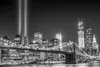 Tapety Hurtownie- Mural Greyscale NY Trade Center Lights Wall Po Wallpaper 3D Słynne miasto Backdrop1