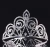 Bridal Tiaras con strass gioielli da sposa ragazze copricapo festa di compleanno performance performance Pageant Crystal Crowns Accessori da sposa # BW-T010