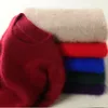 Hurtownie-kobiety sweter 2021 Moda Prawdziwy Kaszmirowy Top Poziom 21 Kolory O-Neck Ciepła Odzież Jesień Zima