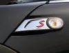 Chrome Metal Exterior Accessories Car Stickers Red Mini Cooper S Car Emblem Stickers Logo Decoration Styling8515374