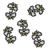Diy abelhas remendos para roupas de ferro bordado remendo apliques de ferro em remendos acessórios de costura crachá adesivos em roupas bags1823357