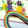 1 Zestaw papieru Rysunek Materiał Quilling Paper Package Beginners Paper Tool, aby wysłać kopię projektu planu DIY kwiaty narzędzia