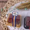 블랙 골 바닥 플라스틱 달 케이크 홀더 50g Mooncake 상자 컵케익 컨테이너 결혼식 호의 상자 용품