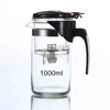 Hot Sale 500ml 750ml 1000ml Water Bottle Heat Resistant Glass Pot Flower Set Coffee pot Bouteille1864969