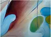 3pcs / set 100% handmålad abstrakt oljemålning på kanfas "Dream Whirlpool" Väggkonst för vardagsrum Heminredning