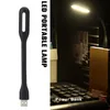 Boklampor Mini USB LED Light Lamp 180 grader Justerbar bärbar flexibel för PowerBank PC Laptop Notebook Computer Working Reading Small