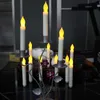 대외 무역 뜨거운 제품은 전자 촛불, 플라스틱 크리스마스 조명, 촛불, 긴 기둥, 촛불, 램프, 수공예품을 LED