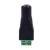 2.1 x 5.5mm DC Power Plug Jack Adattatore Connettore Spina per CCTV LED Strip Light hot new