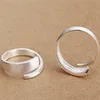 100% 925 Silver Rings Love Romance Infinity Fashion Sterling Silver Ring Bow Tie Kvinnor Party Gift Lover Ofinite Valentine's Day Smycken