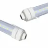 Zapasy w USA bezpłatna wysyłka 8 stóp LED Tube Super jasne 45 W 5000LM R17D 8 stóp T8 LED 8 stóp chłodne białe żarówki 6000-6500k