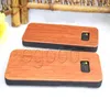 Ekologiczne Prawdziwe drewno PC + Wood Case Oryginalne drewniane pudełko Pokrywa wstrząsy Shell do telefonu do Samsung S8 S9 Plus Note 8 S7 Edge