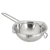 Baking & Pastry Tools Wholesale- 1Pc Stainless Chocolate Melting Pot Butter Milk Pouring Bowl Kitchen Bakery Mixing Helper Gadgets Bakeware