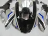 야마하 YZF R1 09 10 11-14 실버 블랙 페어링 세트 용 사출 금형 최고 판매용 페어링 키트 YZF R1 2009-2014 OY23