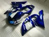 Kit carenatura moto per YAMAHA YZFR6 1998 2002 YZF R6 YZF600 98 99 00 01 02 Carenature blu ABS set 7 regali YM01266l