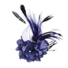 Épingles, broches en gros - aojun fleur plume broche accessoires de cheveux corsage de mariage grand pour femmes broche bijoux mode rooch 2xz021