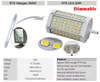 Luce LED SMD5630 Dimmibile ad alta potenza da 30W LED R7S LIGHT J118 R7S Sostituire lampada alogena da 300 W AC85265V3282724